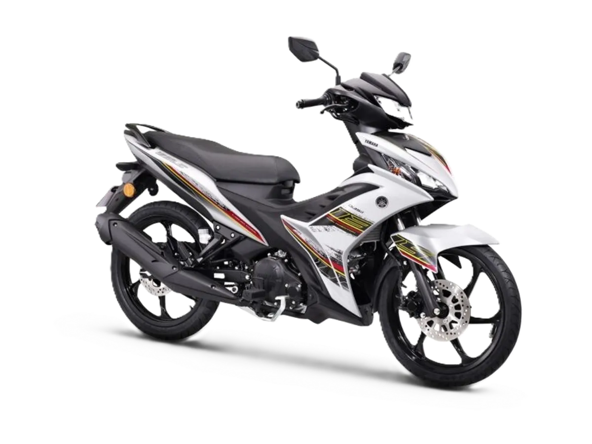 YAMAHA LC 135 NEW FI — WHITE