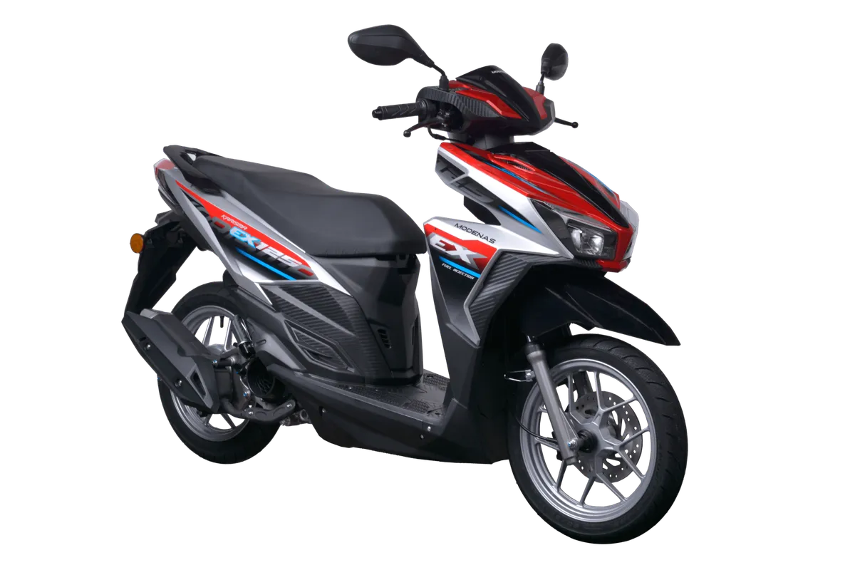 MODENAS KARISMA EX 125 — RED NEW