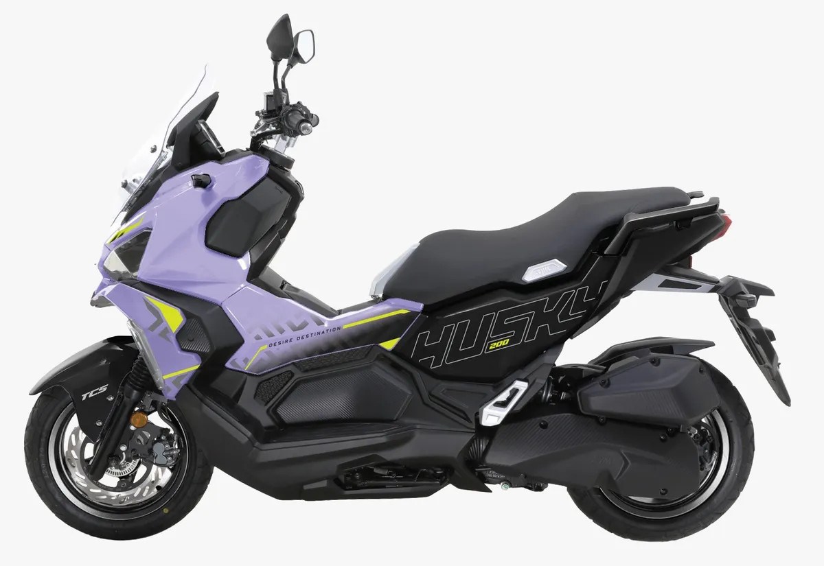 SYM HUSKY 200 — PURPLE