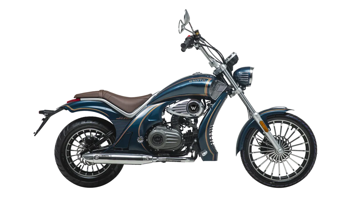 WMOTO CRUISER AMT 125 — DARK GREEN