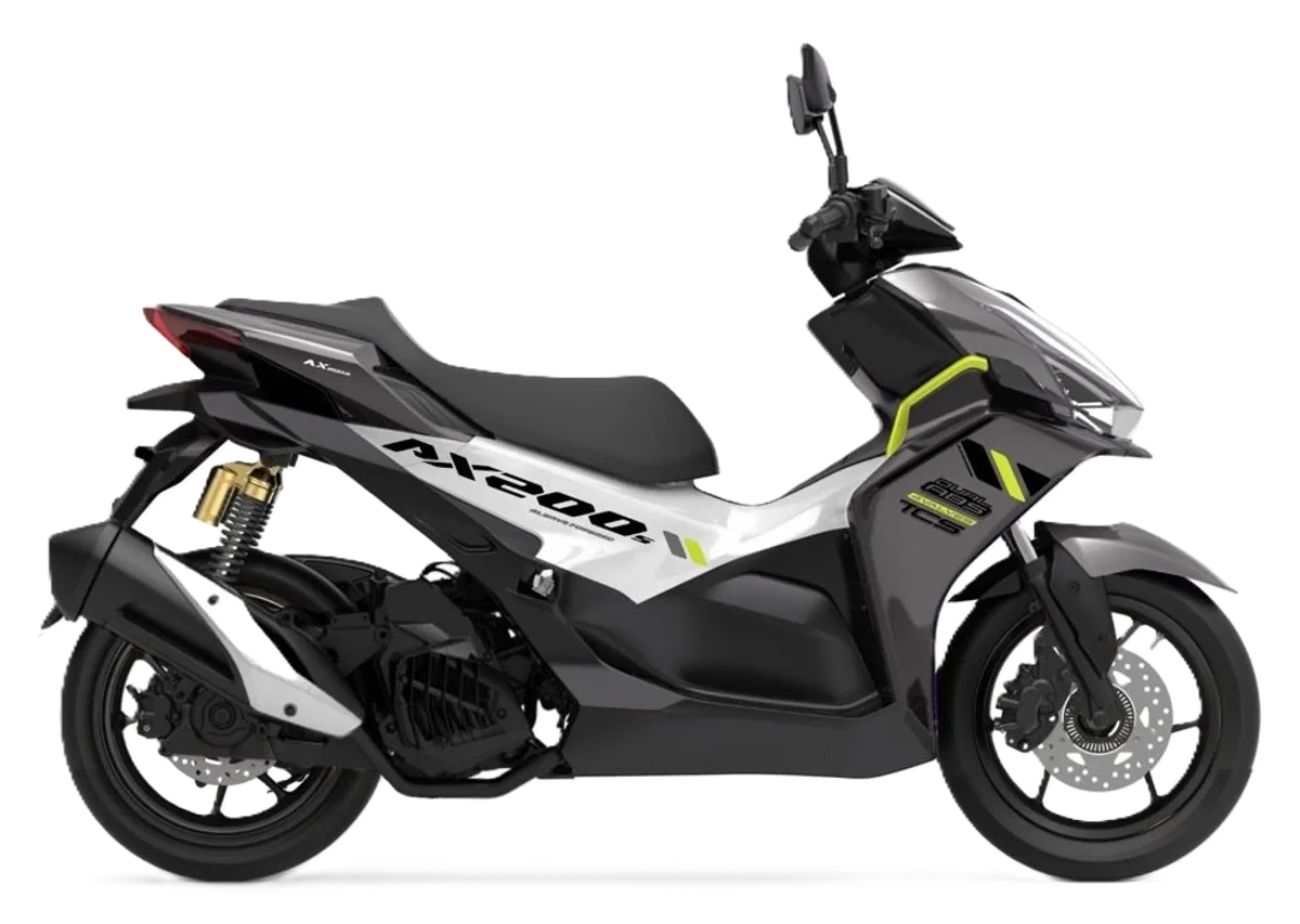 QJ MOTOR AX 200 S — GREY