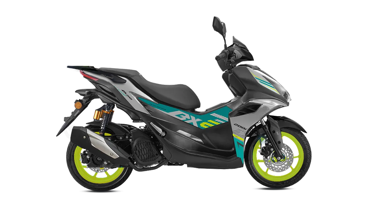 KEEWAY BX 200I SE — GREEN