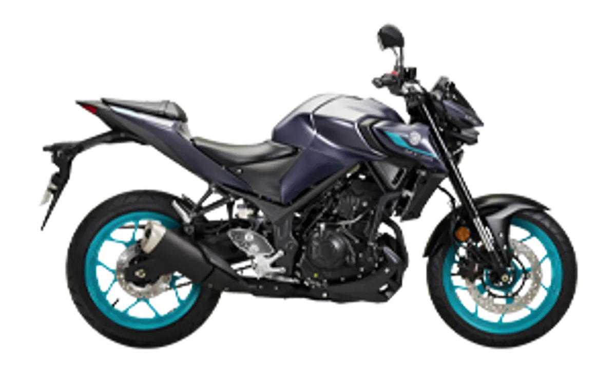 YAMAHA MT 25 — CYAN
