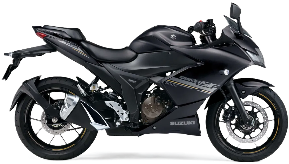 SUZUKI GIXXER SF 250 — MATT BLACK