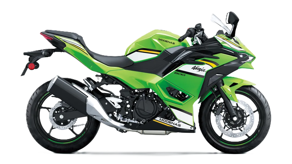KAWASAKI NINJA 500 SE — GREEN