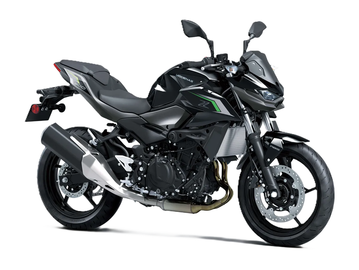 KAWASAKI Z 500 — BLACK
