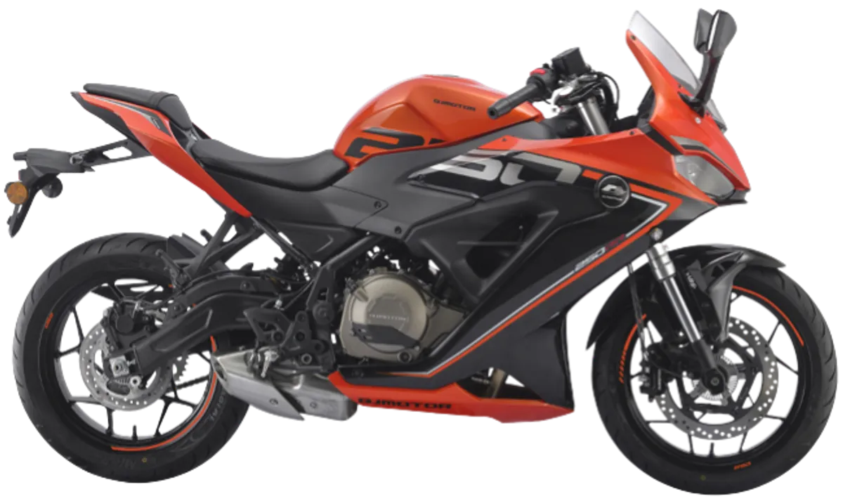QJ MOTOR SRK 250 RR — ORANGE