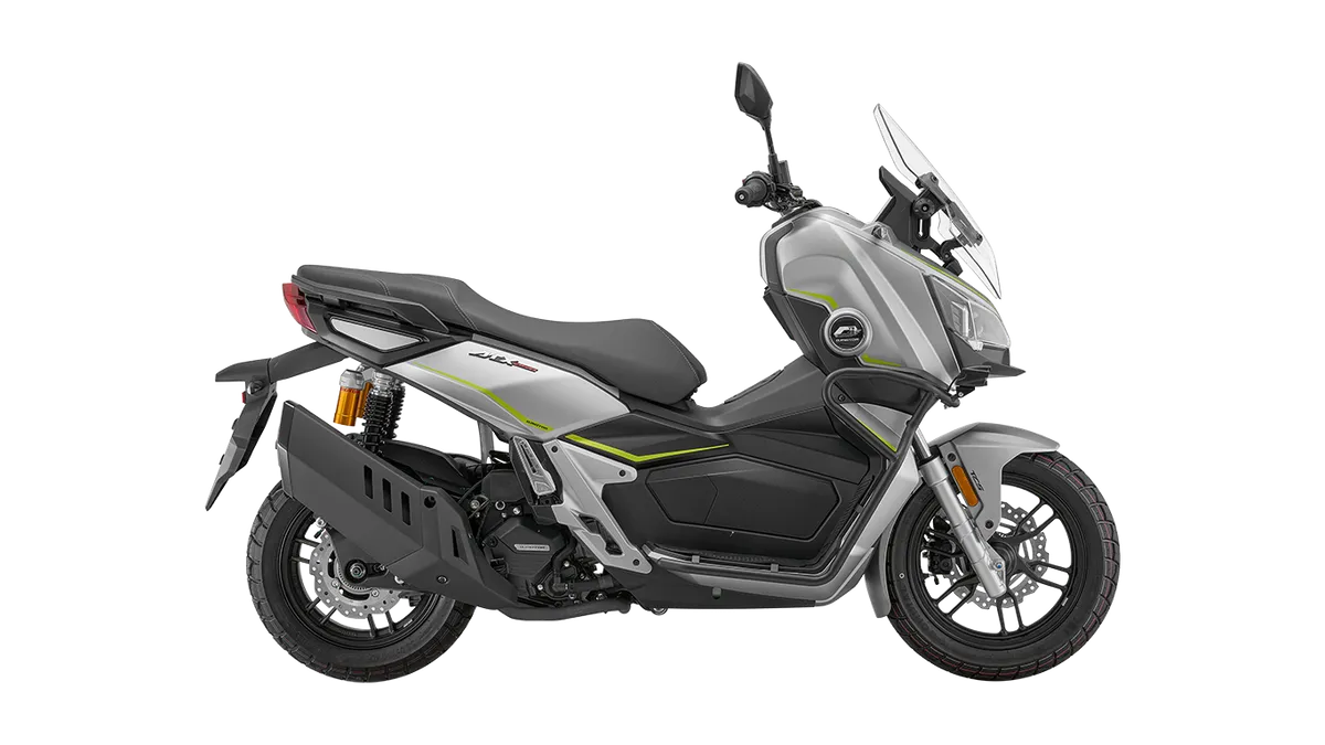 QJ MOTOR ATX 250 — SILVER