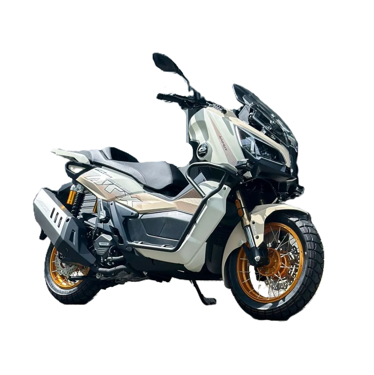 QJ MOTOR ATX 250X — BROWN