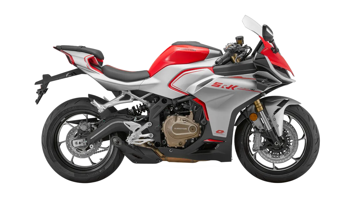 QJ MOTOR SRK 450 RR — SILVER