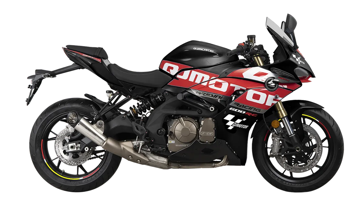 QJ MOTOR SRK 600 RC — BLACK