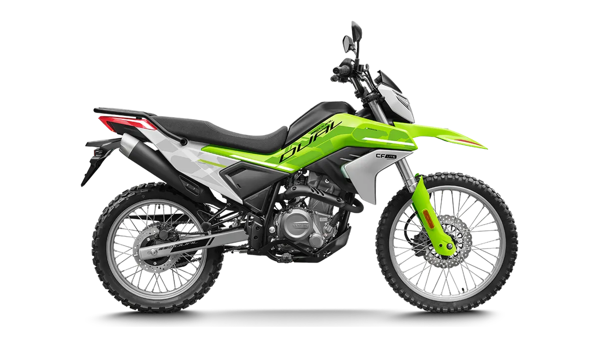 CF MOTO 250 DUAL — GREEN